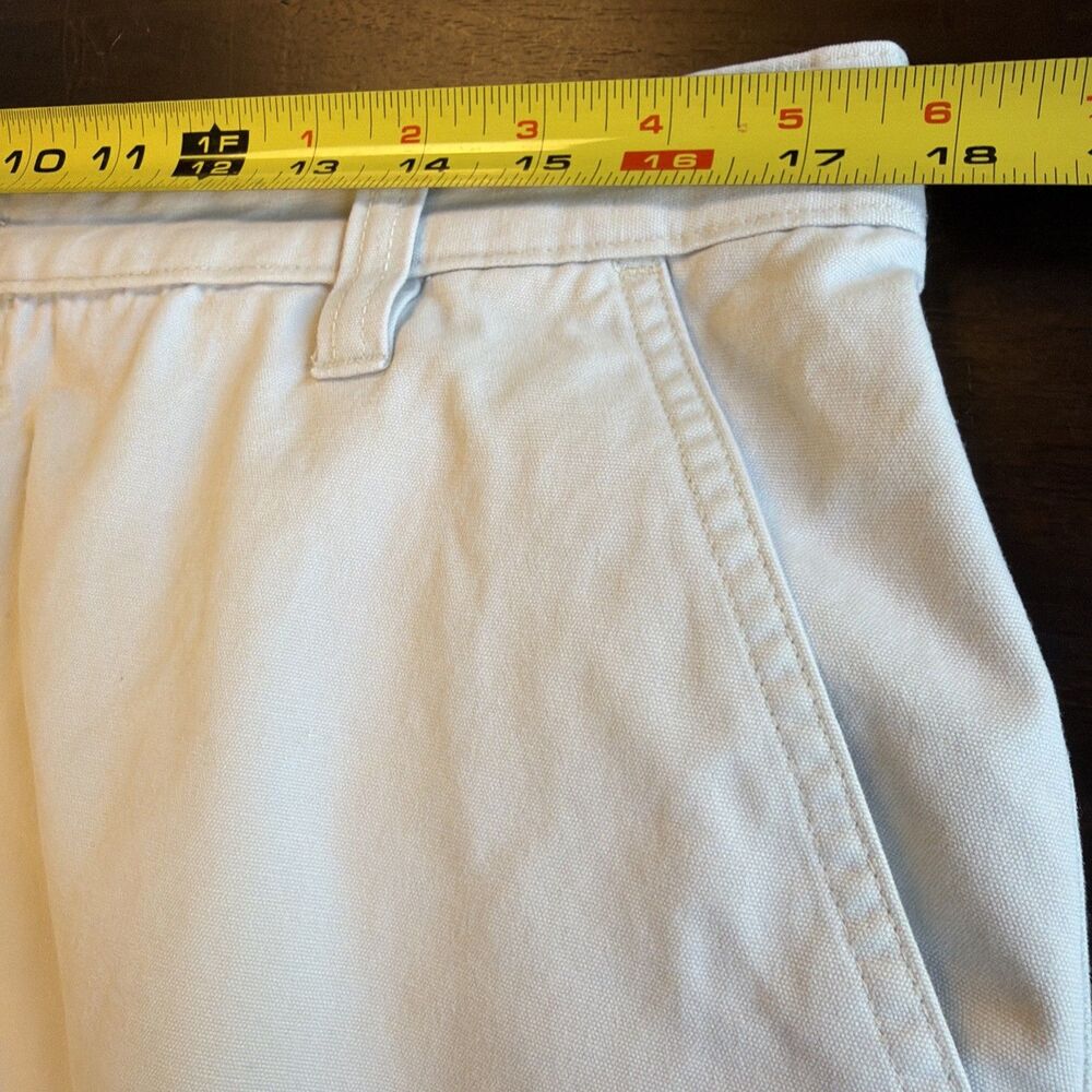 VTG Chaps Ralph Lauren Stone Cargo Shorts W36 Y2K Skater Street Gorpcore Dad - Picture 12 of 16